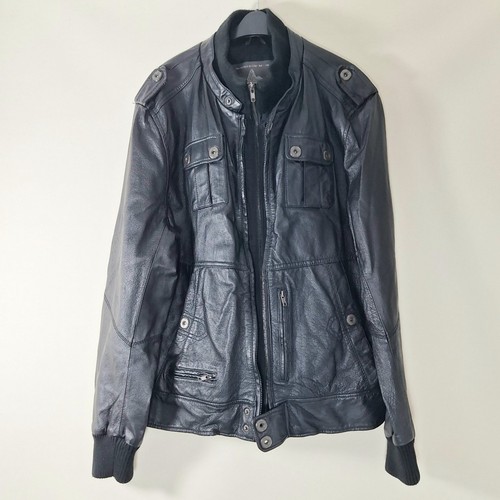 River island leather - river, jacket
