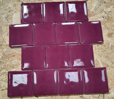 Purple Violet Square Ceramic