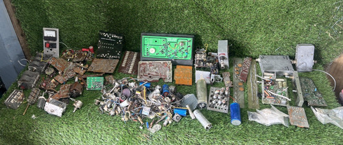 Ham radio pcb parts job - radio,