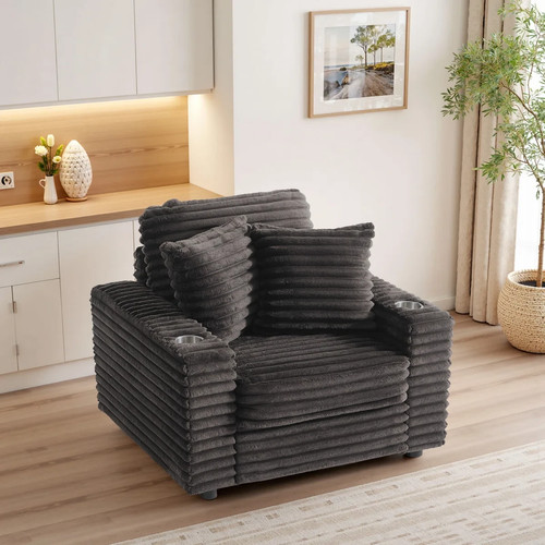Mid century modern plush extra - modern,