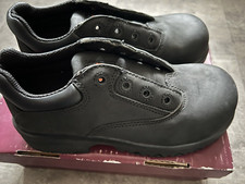 LEATHER  Safety Shoes Size 3