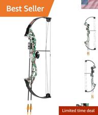 Camo Youth Bow Ready for Action - Right Handed, Includes Arrows & Accessories