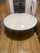 Roche Bobois oval marble table