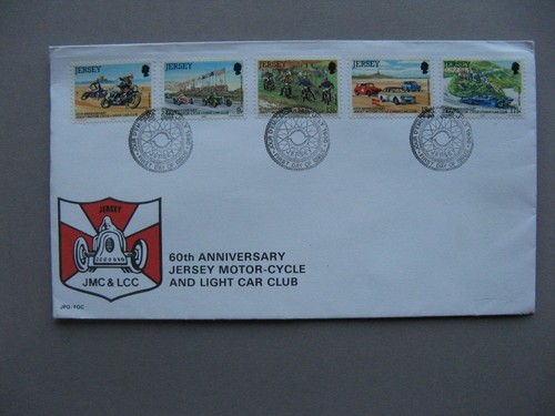 Jersey cover fdc 1980 - uk,
