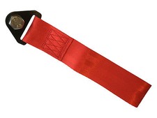 Red tow strap - race track