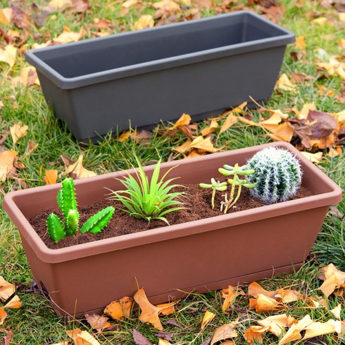 Trough plant pot long - trough,