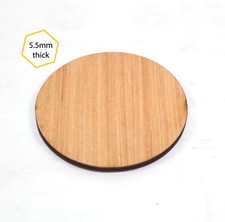 Plywood 130mm circle laser - plywood, cut
