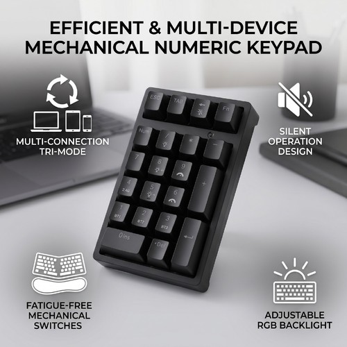 Mechanical numeric keypad - numeric,