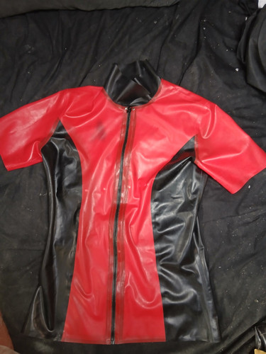 Rubber latex crew - crew, t-shirt
