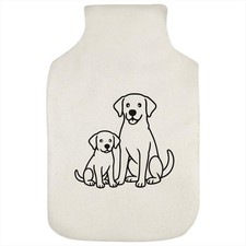 'Labrador Adult and Puppy' Hot
