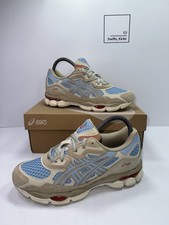 ASICS Gel-NYC Trainers - Harbour Blue / Wood Crepe - Size UK 3.5 -  