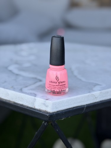 China glaze shocking - glaze, pink