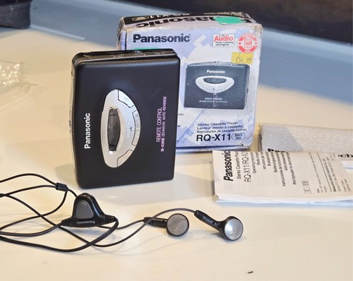 New panasonic x11 walkman - panasonic, rq-x11