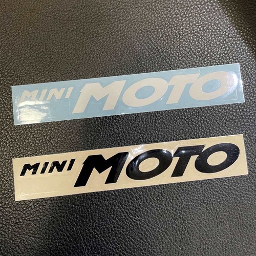 Mini moto motorcycle sticker - motorcycle,