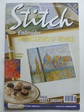 Stitch with the - with,