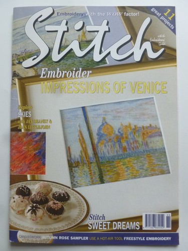 Stitch with the - stitch,