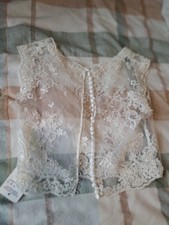Bridal bolero wedding jacket - bolero,