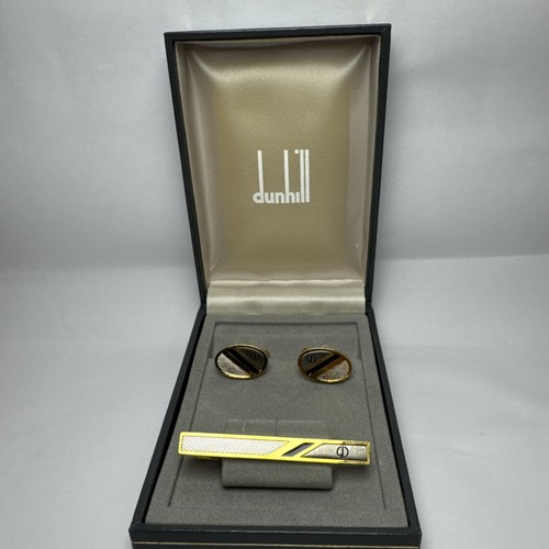 Dunhill boxed cufflinks and - dunhill,