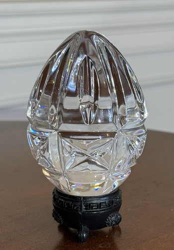 Vintage waterford crystal egg - vintage,