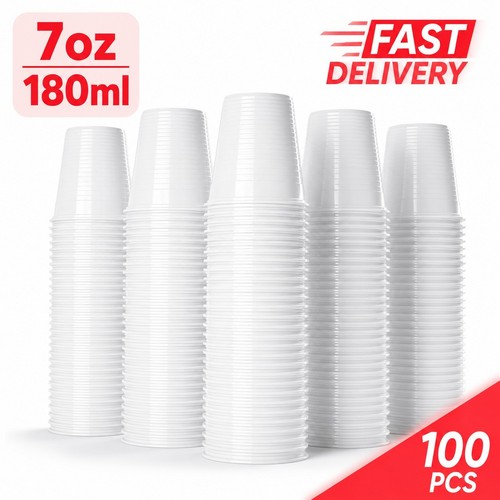 7oz 180ml clear reusable - 7oz,