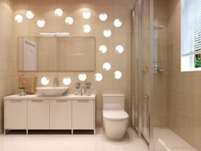 24 X Bubbles Wall Stickers