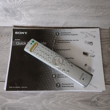 Working Sony WEGA KE-P37M1/P42M1 TV Remote Control with Manuals
