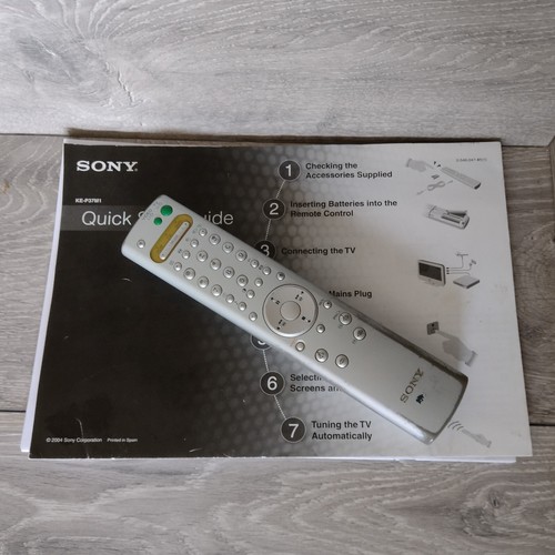 Working sony wega - sony,
