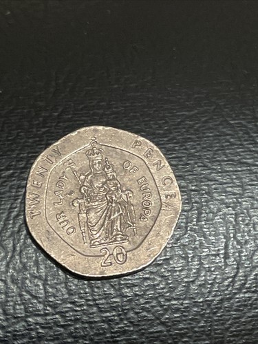 1988 gibraltar 20p - gibraltar, twenty