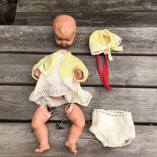 Old vintage composite jointed - old,