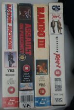 VHS Tapes X4 Rrtro. Old