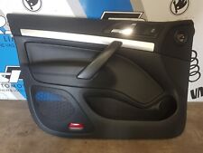 SKODA Octavia MK2 1Z Passenger Side Front Black Leather Door Card 2004 to 2012
