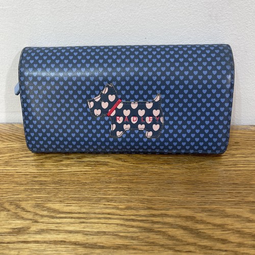 Radley london navy blue bifold - navy,