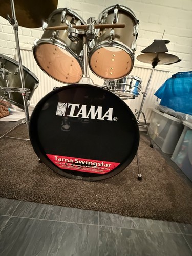 Tama swingstar drum kit - tama, kit,