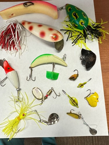 Vintage fishing lures - vintage,