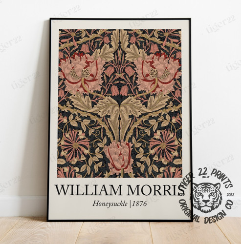 William morris honeysuckle art - william,