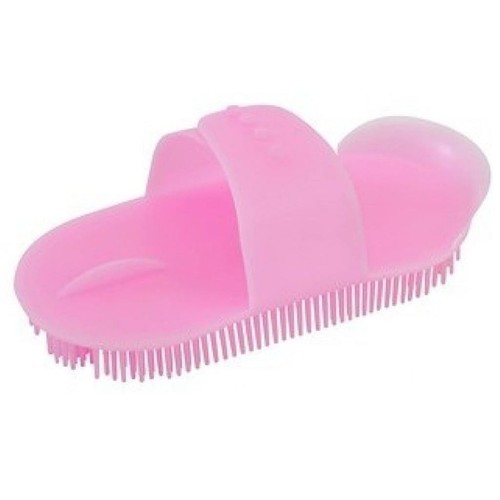 Red horse massage brush - red,