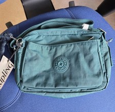 Green Kipling Abanu Crossbody