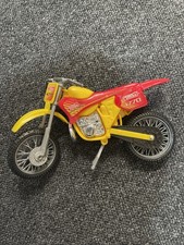 Tonka Motorcycle Funrise 4770 Motocross Dirt Bike Racing Toy Used VTG Mold 1