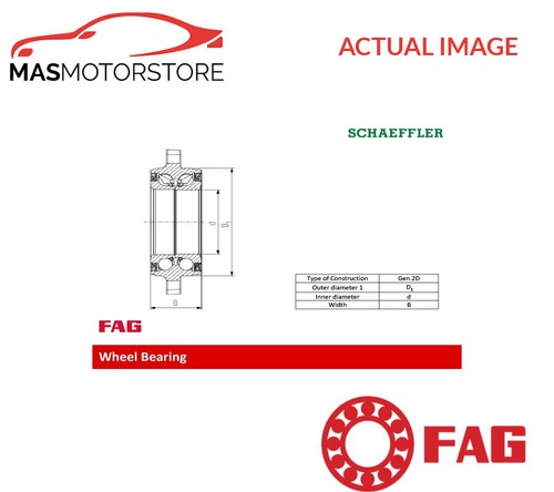 Wheel bearing kit rear - wheel,