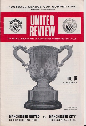 Football programme man - football,