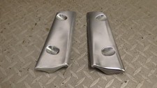 1997 SUZUKI Marauder VZ 800 W front mudguard mounting bracket covers, chrome