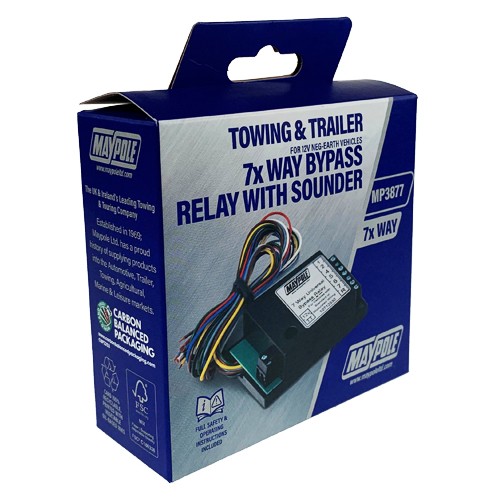 Maypole 12v way bypass relay - maypole, 7