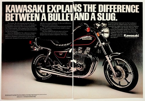 Vintage 1980s kawasaki kz1000 - vintage,