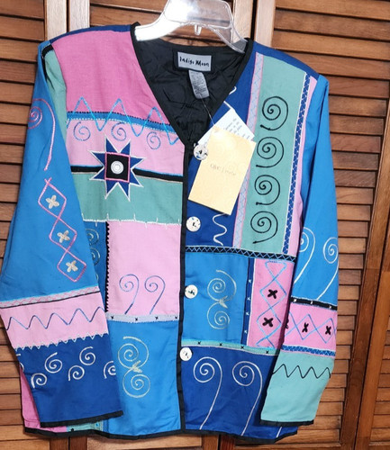 Indigo moon jacket - indigo, multi