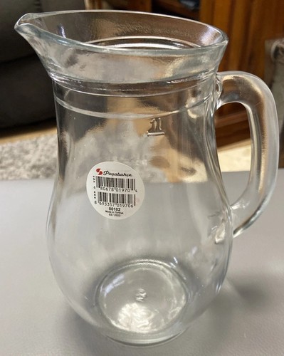 Bistro glass pitcher litre - glass, 1