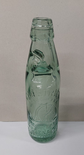 Vintage green glass - green,
