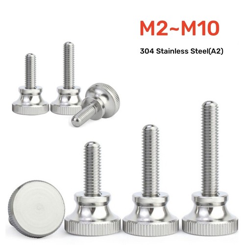 Knurled thumb screws - screws, a2