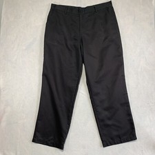 Dunlop Sport Golf Pants Mens 40x Black Trouser Lightweight