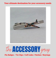 New Wellington Bomber Plane WWII aeroplane tie clip Enamel metal Tie-pin clip