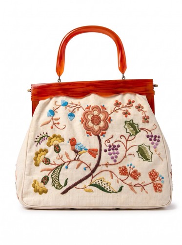 Vintage 1950s 1960s crewel - vintage,
